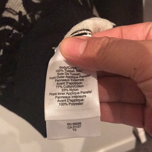 DKNY lace overlay cardigan - Picture 4 of 4